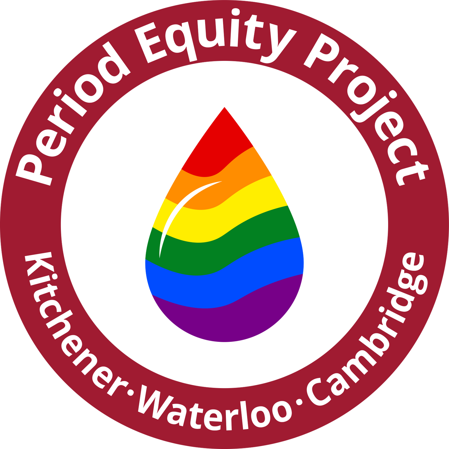 Logo for Period Equity Project KWC Kitchener Waterloo Cambridge